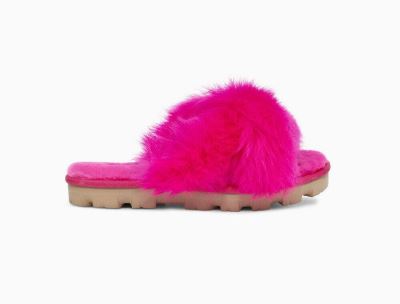UGG Fuzzalicious Slippers for Womens - Rose India